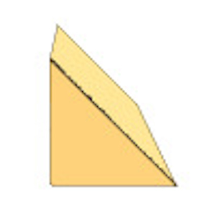 45X45 GJUTLIST TREKANTLIST GRAN LPM