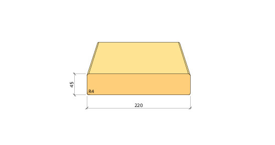 45X220 K-VIRKE C24 GRAN - 