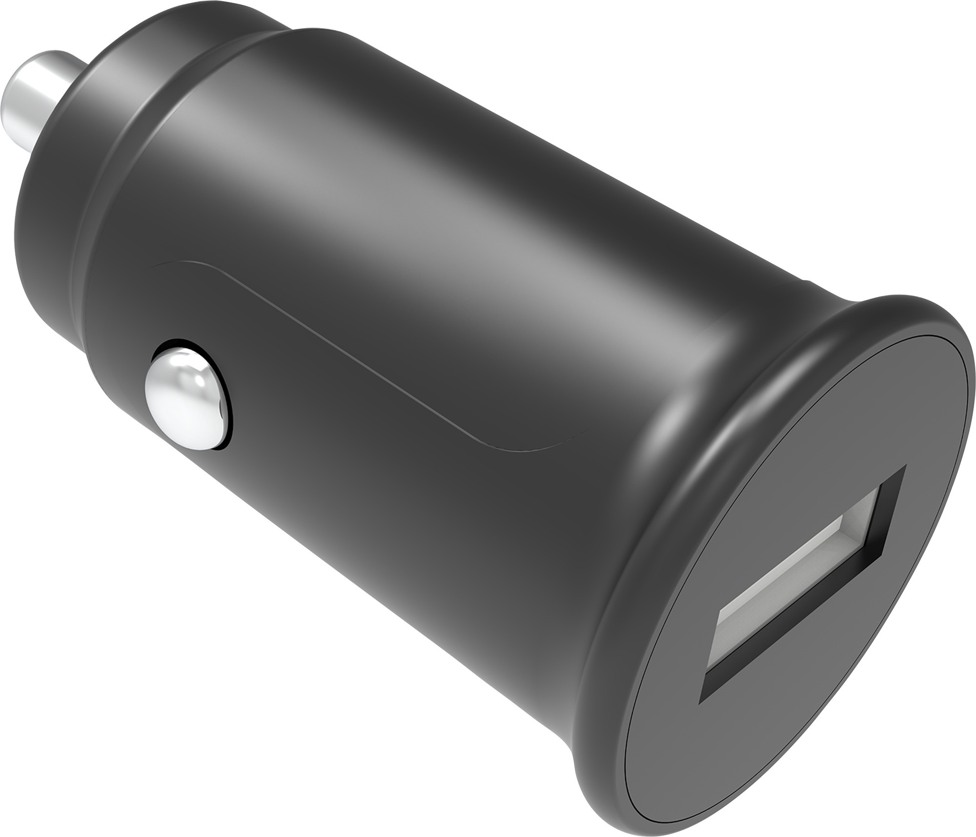 BILLADDARE 1XUSB 2.4A SVART 12-24V - Smartline