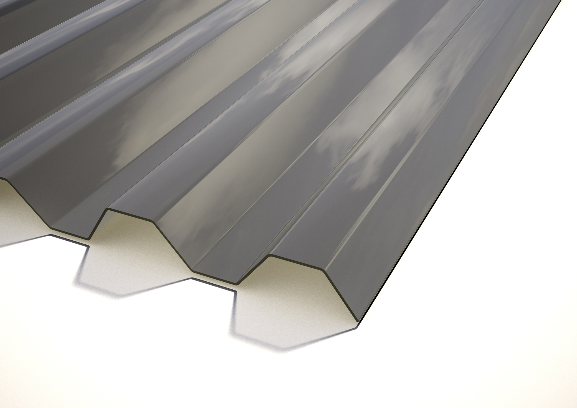 SUNTUF PC 76/16 RÖKFÄRGAD 1260 MM - gop