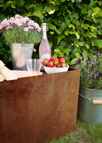 PLANTERINGSBOX ODLA CORTEN