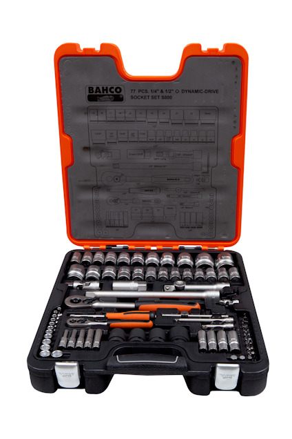 HYLSNYCKELSATS 1/4" 1/2" 77 DELAR