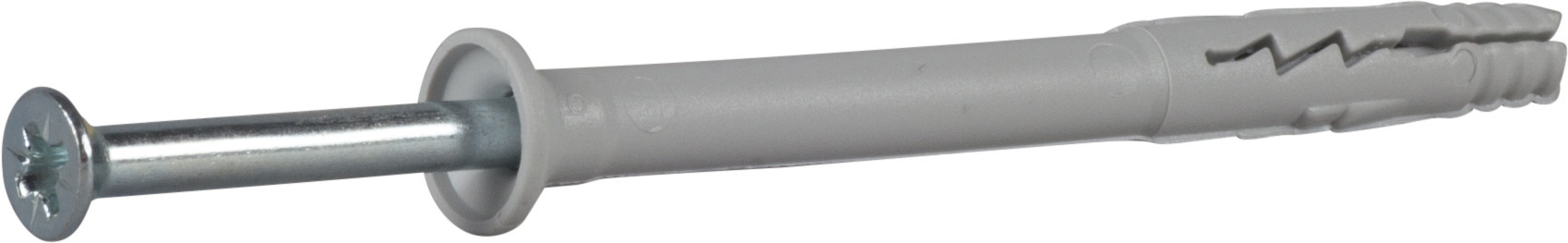 SPIKPLUGG MED FÖRSÄNKT KRAGE, BLANKFÖRZINKAD - ESSVE