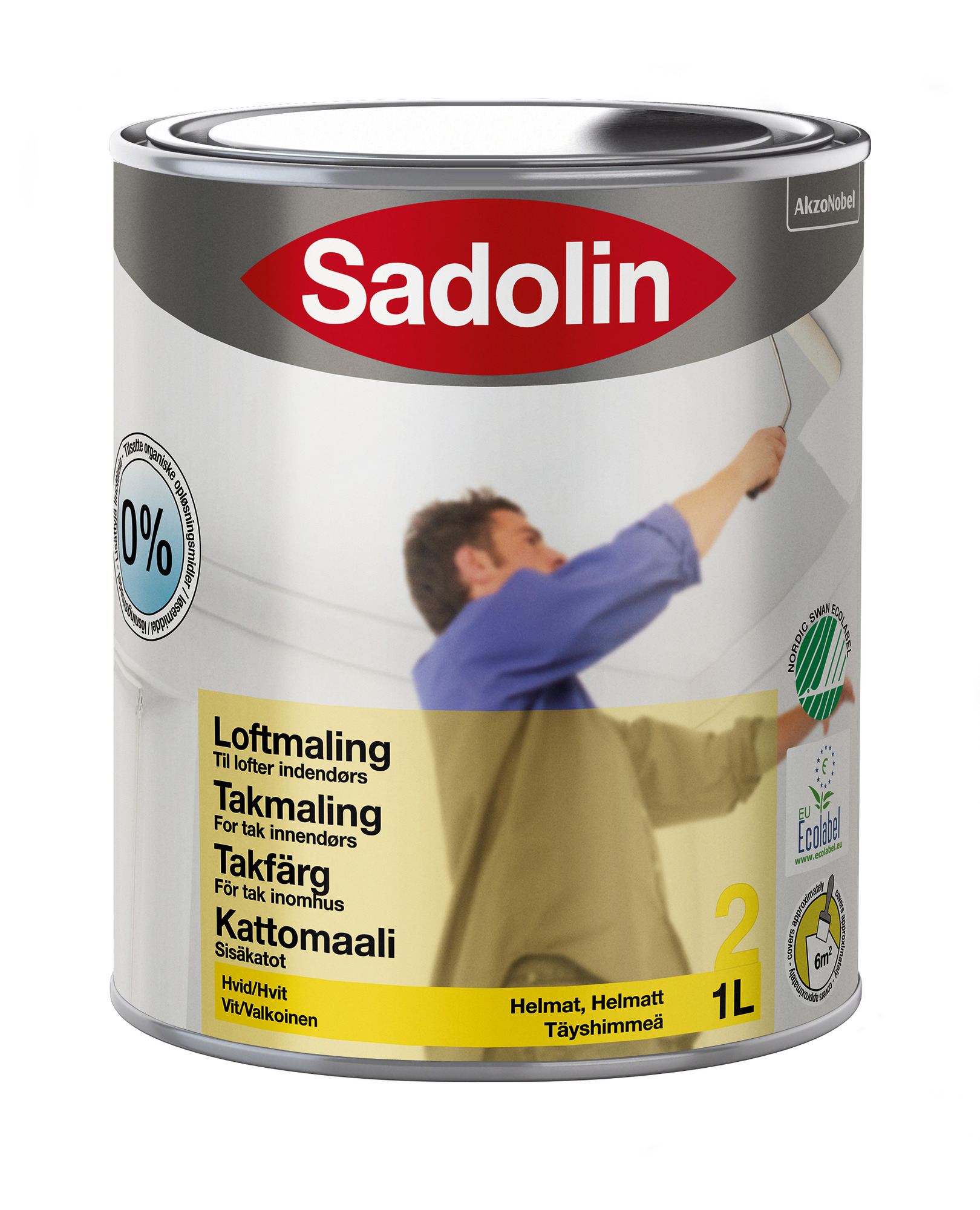 TAKFÄRG VIT SADOLIN INOMHUS - Sadolin