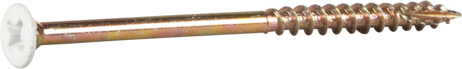 SOCKELSKRUV PH2 VITLACKERAD 3,4X55 250ST - ESSVE