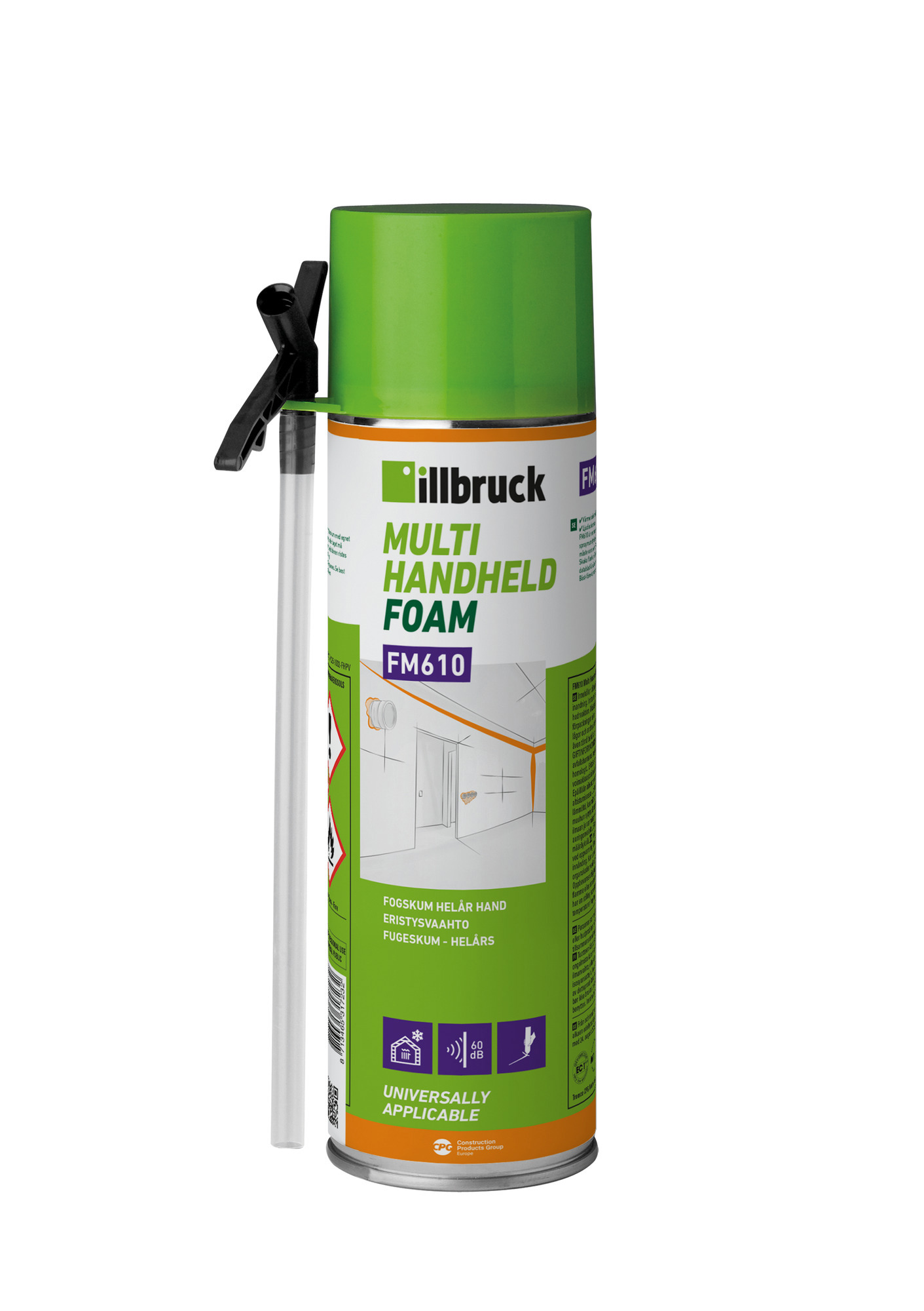 FOGSKUM HELÅR FM610 500 ML  - illbruck