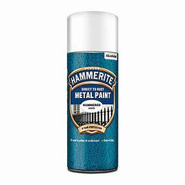 METALLFÄRG HAMMER EFFECT SPRAYWHITE HAMMERITE 0,4L - Hammerite