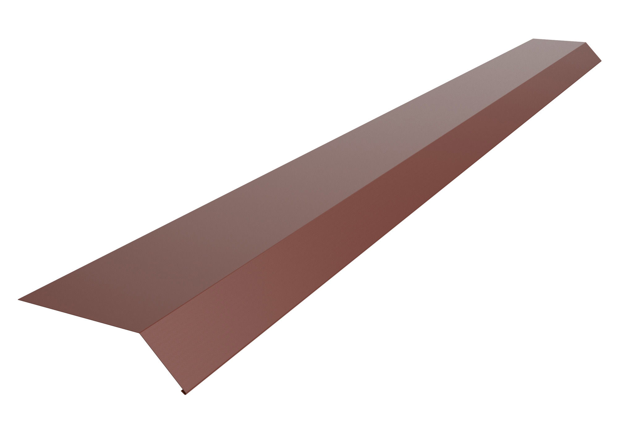 FOTPLÅT FOTPA FÖR TAKFOT TEGELRÖD 742 70X2000MM - Lindab