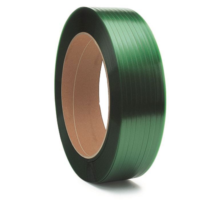 EMBALLAGEBAND PET 1668 16 X 0,68 MM X 1750 M, GRÖNT - TECCA