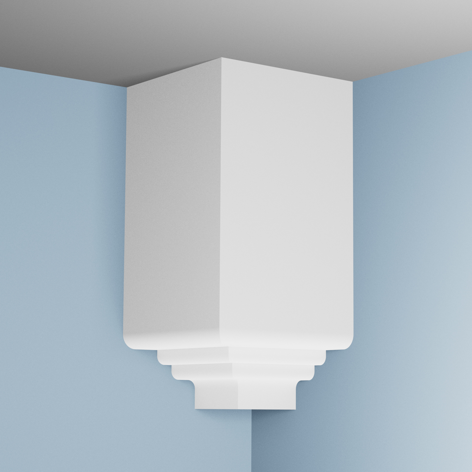 TAKKLOSS KVITFJELL INVÄNDIGT HÖRN VIT B55XT55XH85 - 