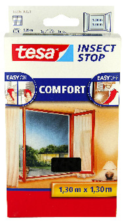 INSEKTSNÄT 55396 TESA SVART 1,3X1,3M