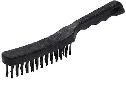 STÅLBORSTE 672002 ANZA 2-RADIG