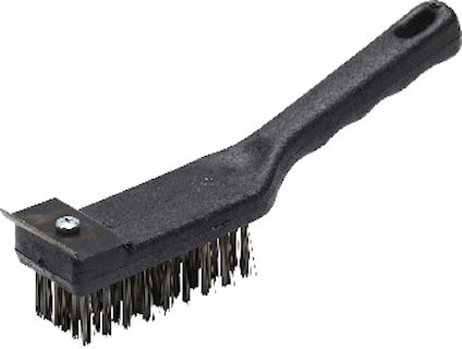 STÅLBORSTE 672007 ANZA 6-RADIGMED SKRAPA