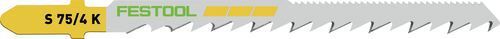 STICKSÅGSBLAD S 75/4 K/5 TRÄ. KURVVÄNLIG - Festool