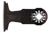 Sågblad med tänder i metall och texten "Makita TMA056 65mm (2-1/2") Hard Wood" synlig.