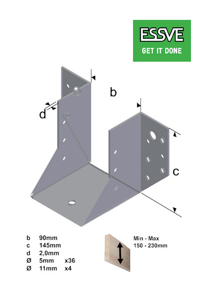 BALKSKO U CE 90X145MM