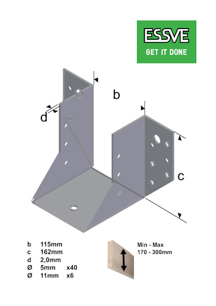 BALKSKO U CE 115X162MM