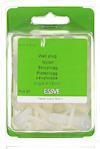 Förpackning med skruvpluggar för gipsskivor, nylon, 9-13mm. Text på förpackningen: "Wall plug, ESVE, Art nr 513190, Pcs 20".