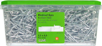 BLINDNIT AL/ST ÖPPET KULLRIGT