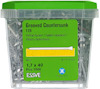 Transparent plastlåda med rillade dyckert 1,7 x 40 mm, 1000 st. Inomhusbruk C1. Text på både svenska och engelska.