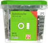 Förpackning med sexkantmuttrar, ISO 4032 6H, M10, 50 st, ESSVE, artikelnummer 61095105.