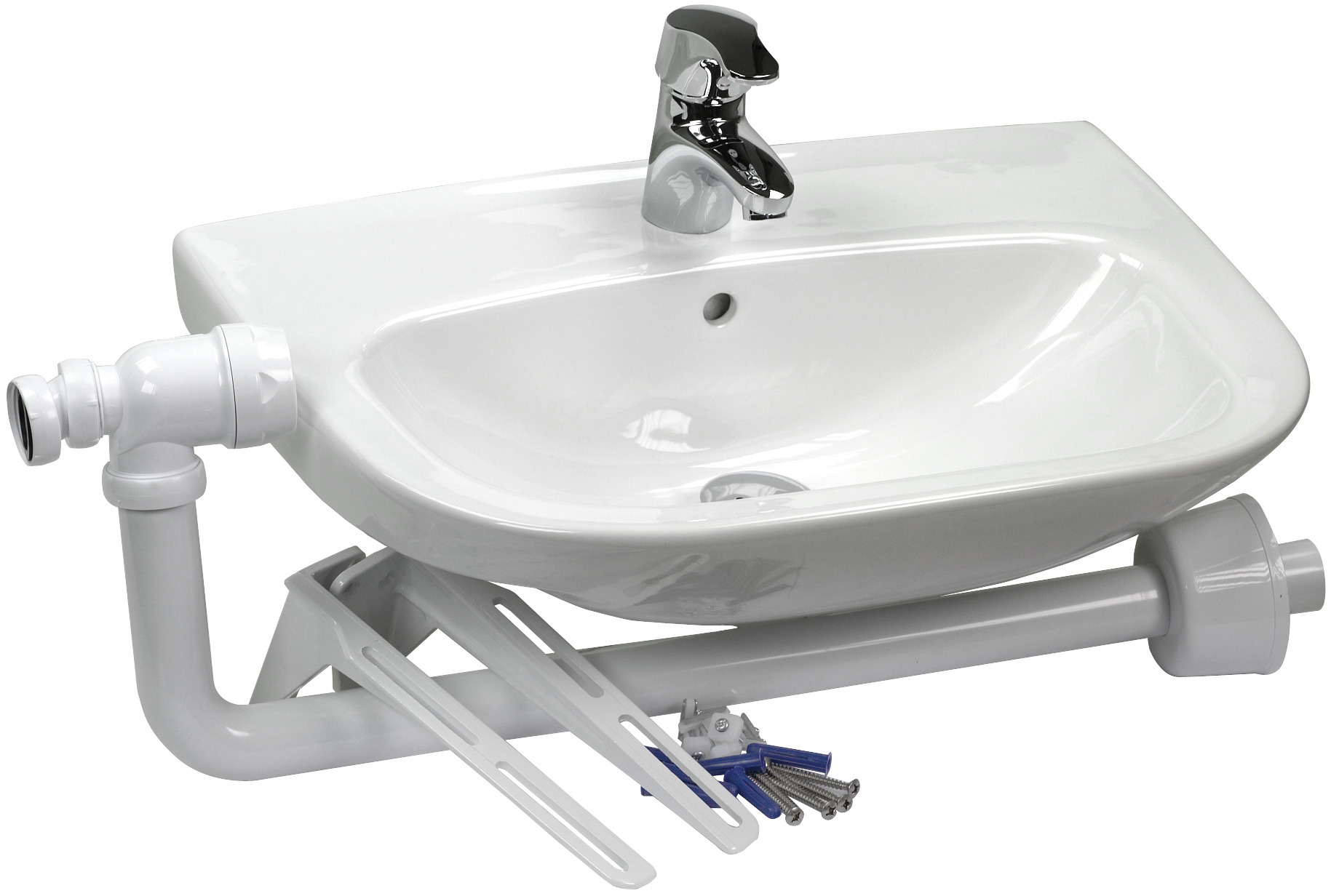 TVÄTTSTÄLL PAKET AERO MED POP-UP VENTIL - Gelia