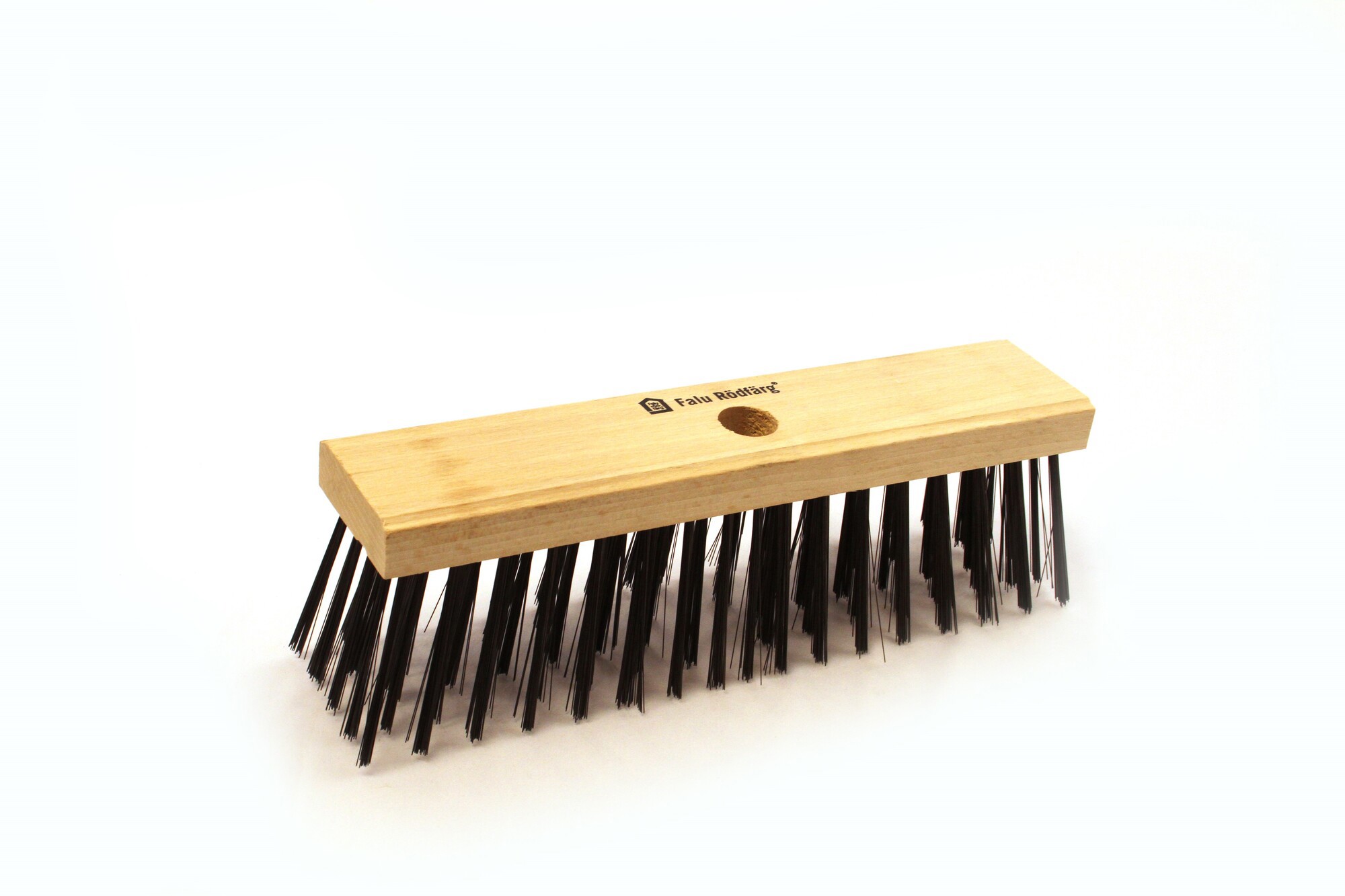 PIASSAVAKVAST MED STÅLBORST - Falu Rödfärg