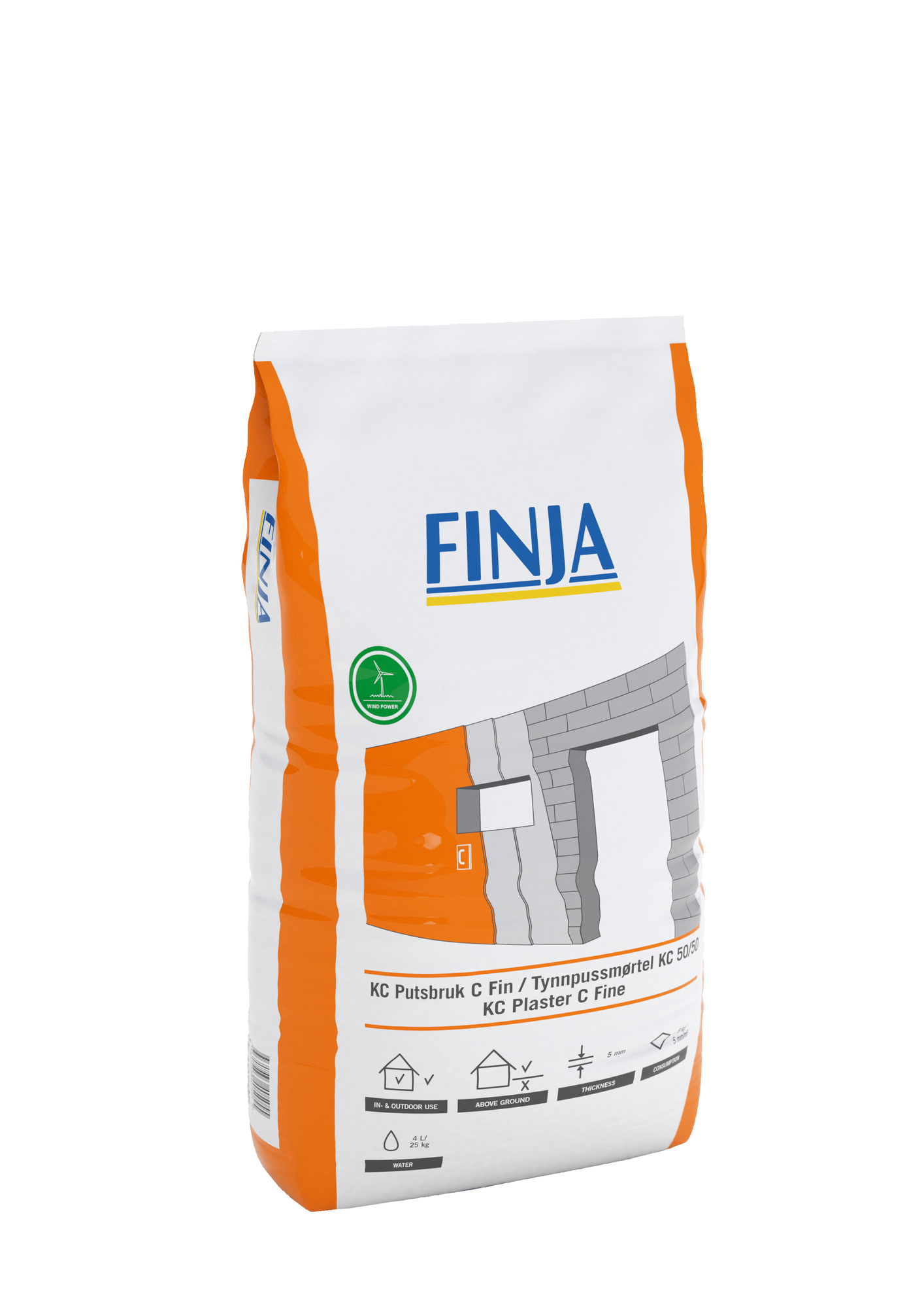 KC PUTSBRUK C FIN 0-1 MM - Finja