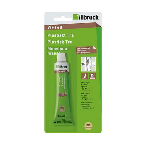 PLASTISKT TRÄ WF140 LJUSBRUN 40 ML - illbruck