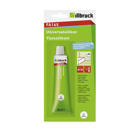 UNIVERSALSILIKON FA165 TRANSP 40 ML - illbruck
